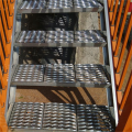Serrated Perforated Metal Sheet Stair Tread